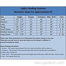 Caddis Women's Neoprene Stockingfoot Waders - Large Green 563281954